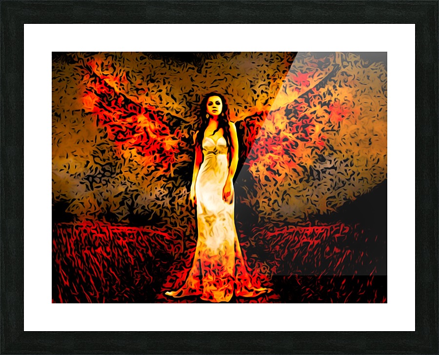 Heaven or Hell Picture Frame print
