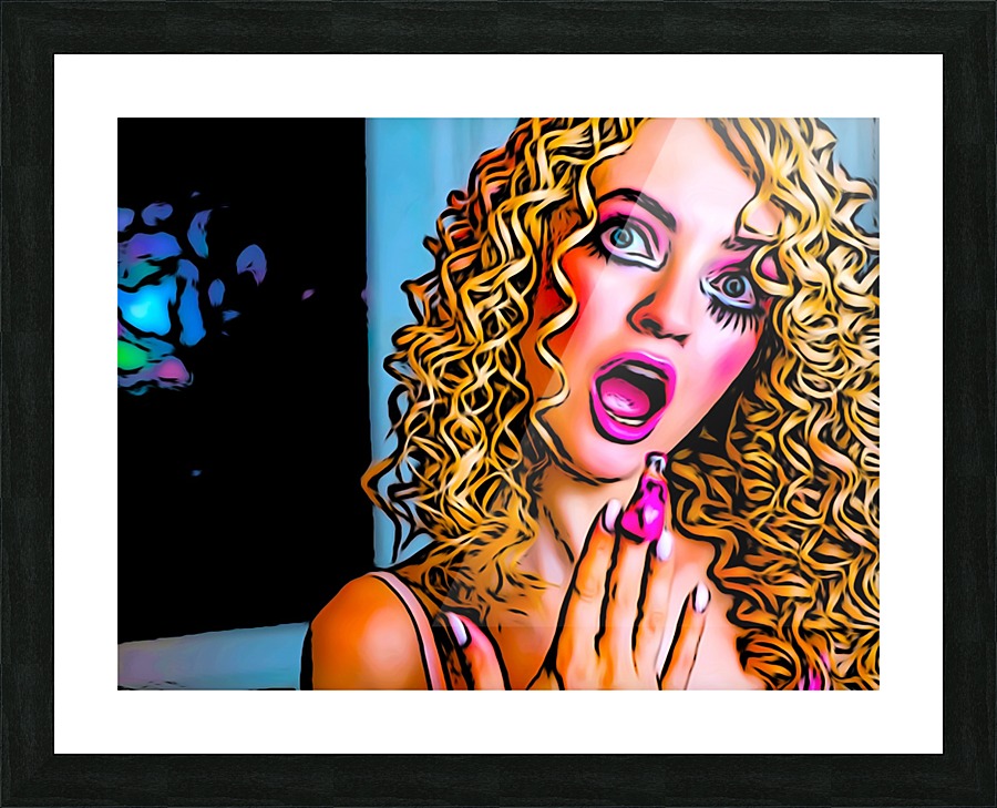 Ooops Picture Frame print