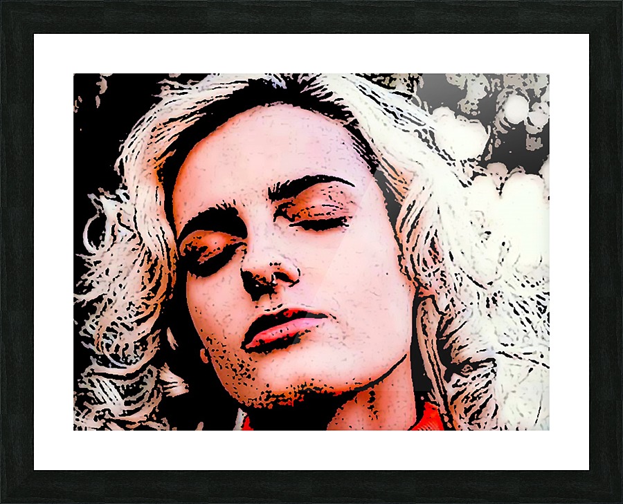 Close Your Eyes Picture Frame print