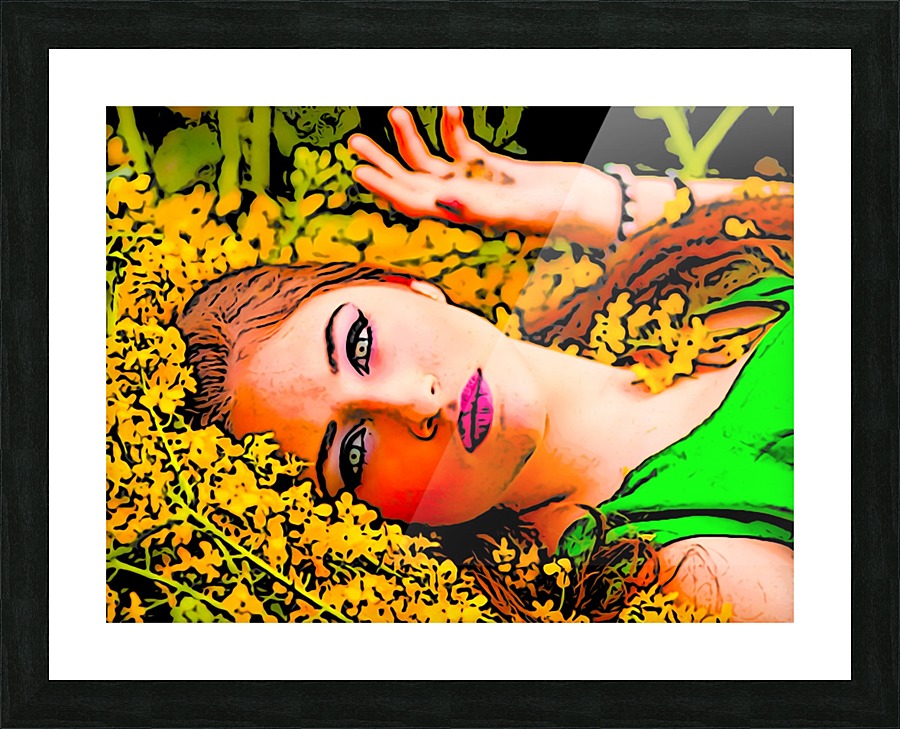 Maiden Picture Frame print