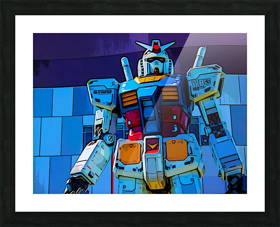 Japanese Robot Picture Frame print