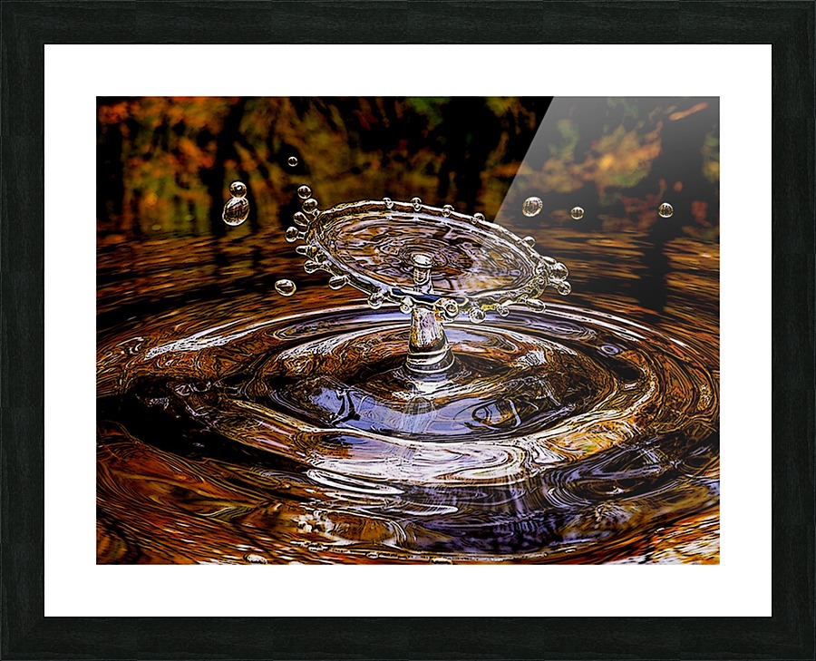 Splash Picture Frame print