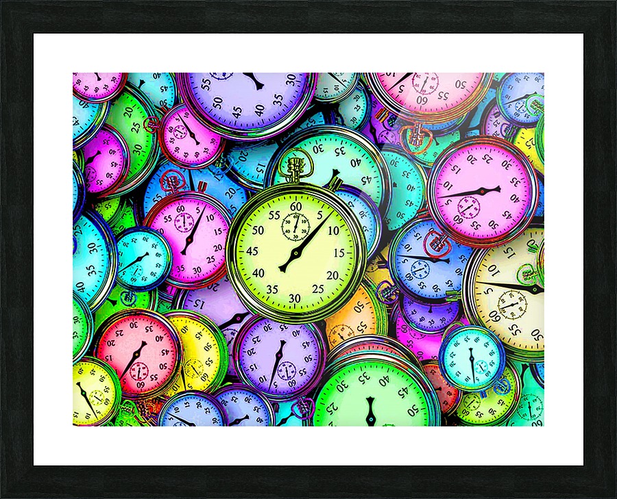Time Will Tell Picture Frame print