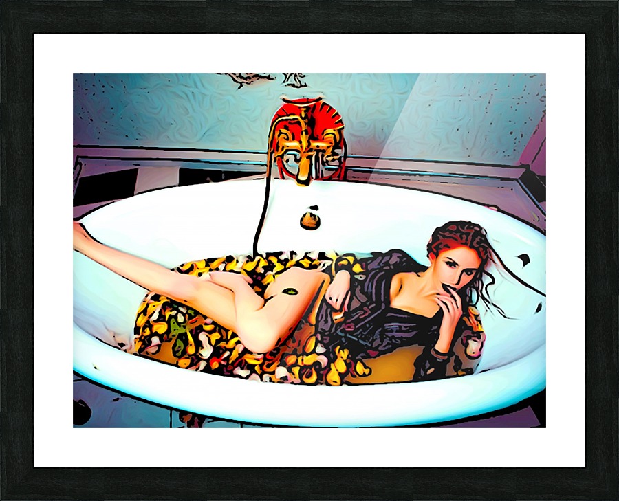 Relax Picture Frame print