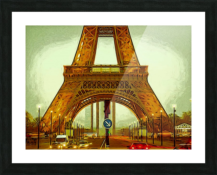 The Tower Picture Frame print