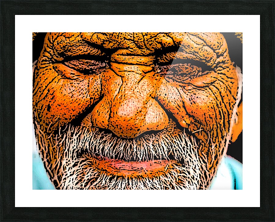 Squint Picture Frame print