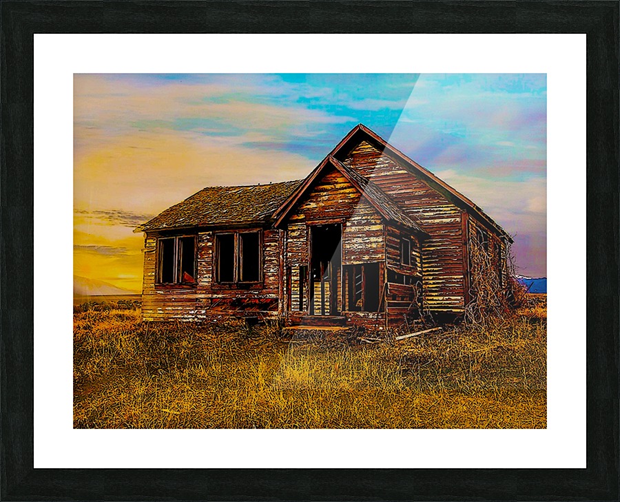Farm House Picture Frame print