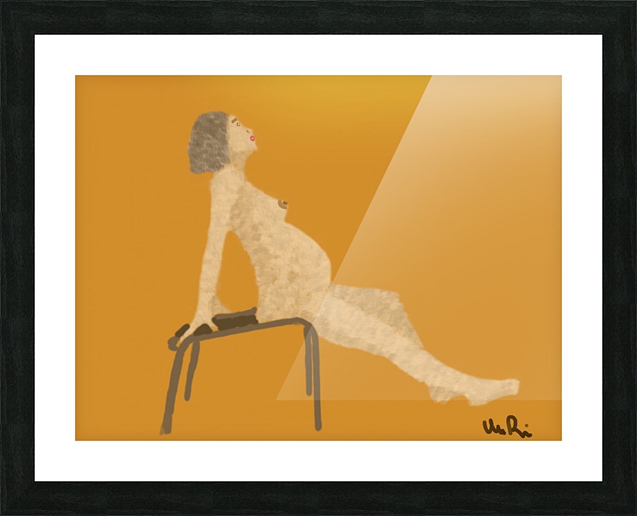 Expecting Picture Frame print