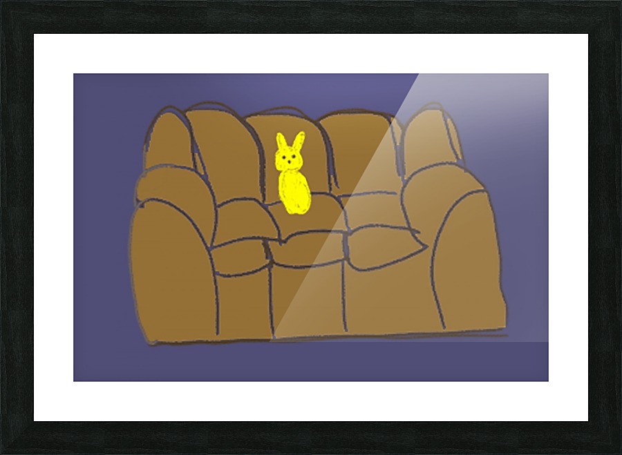 Wrex Relaxing Picture Frame print