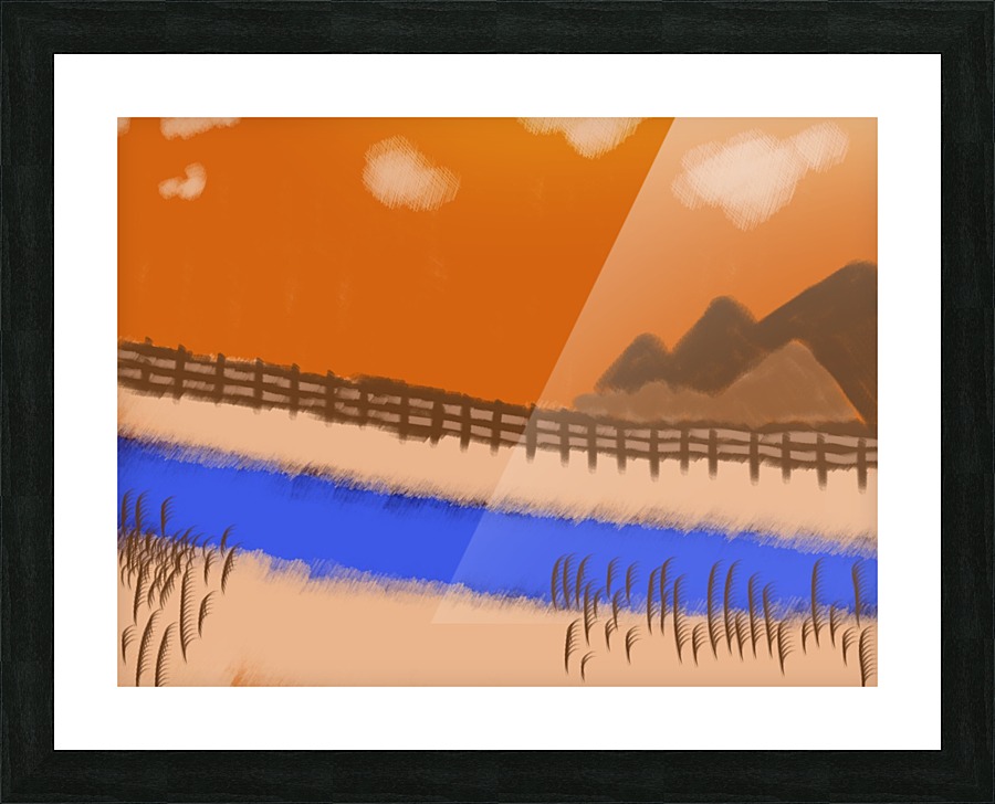 Tombstone Picture Frame print