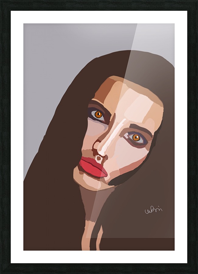 mask Picture Frame print