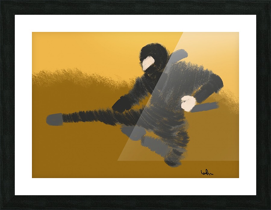 The Ninja Picture Frame print