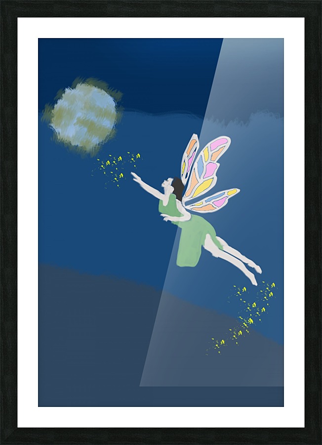 Fairy Picture Frame print