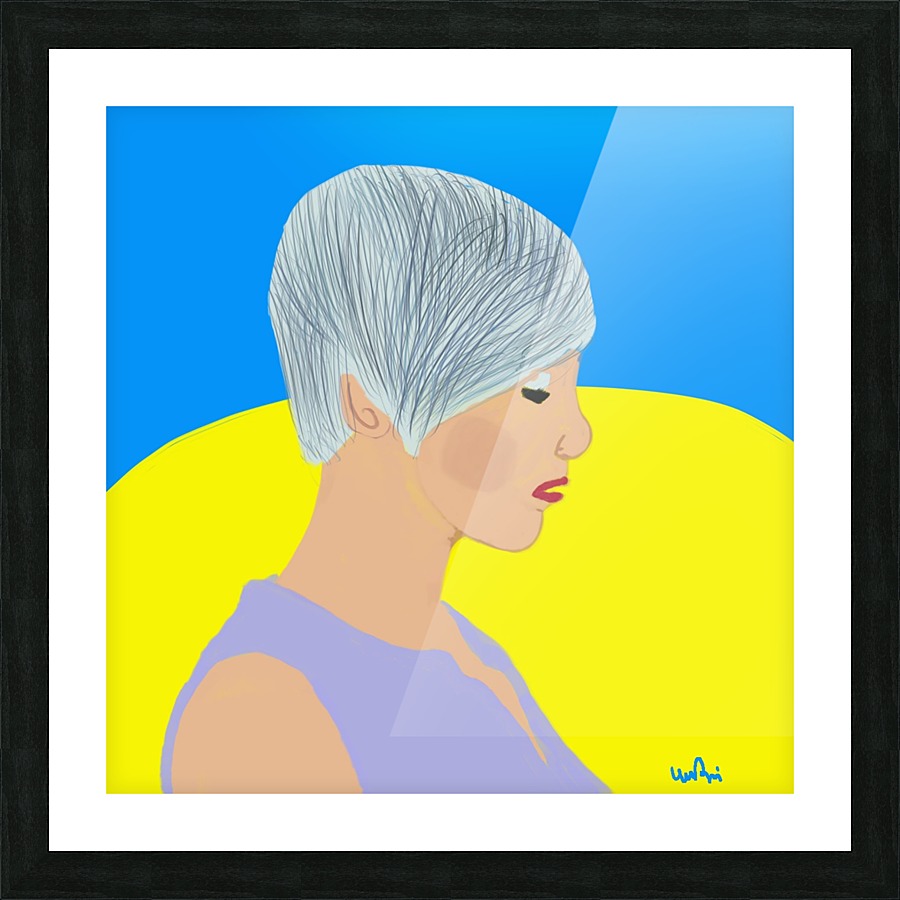 Thoughtful Picture Frame print