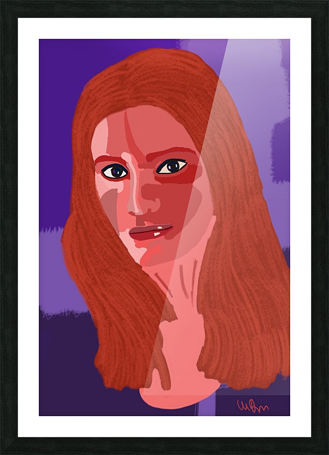 Red Queen Picture Frame print