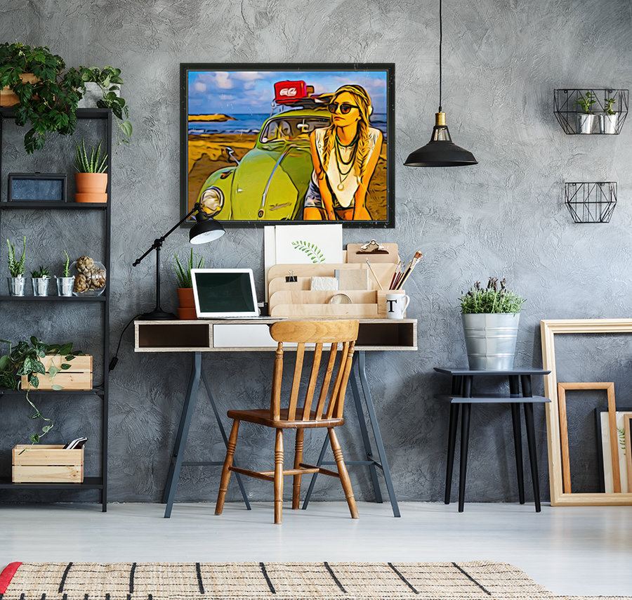 Beach Peace Reproduction