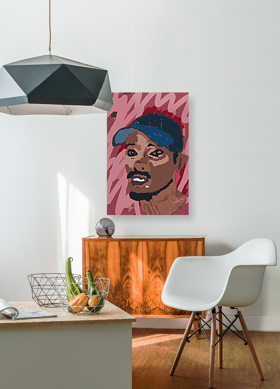 Young Black Man Reproduction