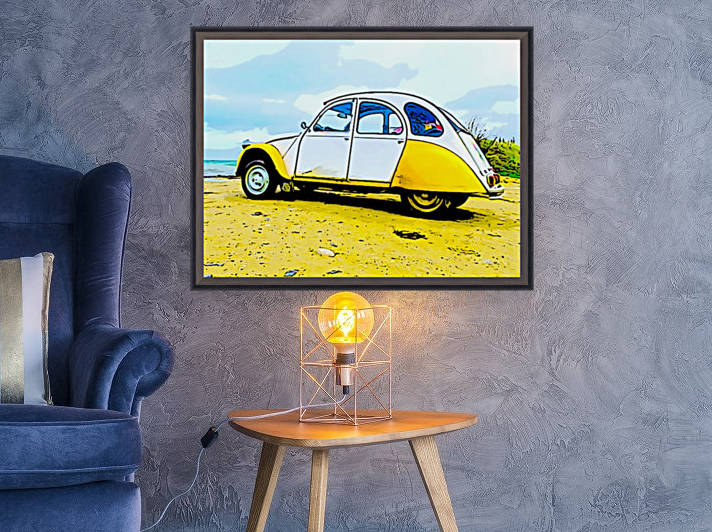 Beach Car by W Scott