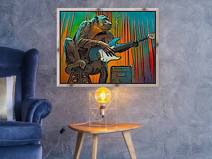 Guitar Monkey by W Scott