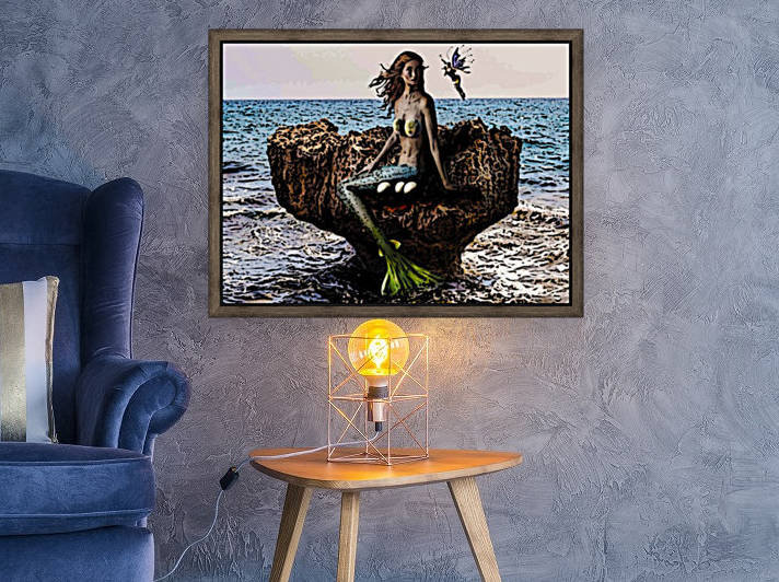 Mermaid and Fairy by W Scott