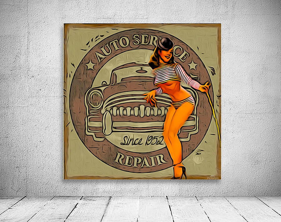 Auto Service Wall Preview