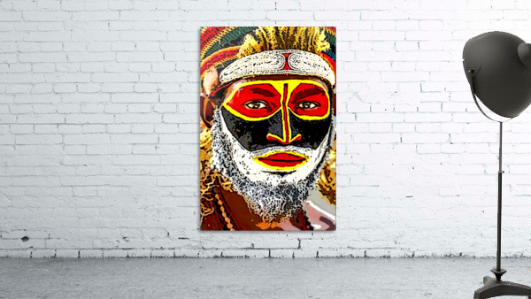 African 2 Wall Preview