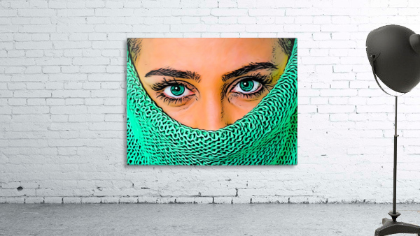 Green Eyes Wall Preview