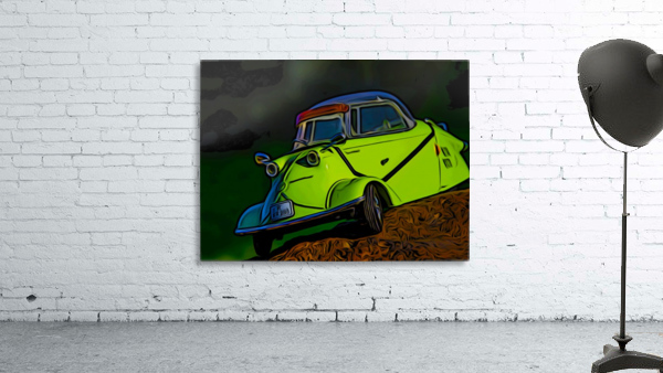 Three Wheels Wall Preview
