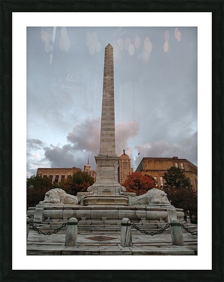 Clouds Orbiting  Picture Frame print