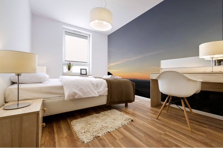 Summer Sunset Mural print