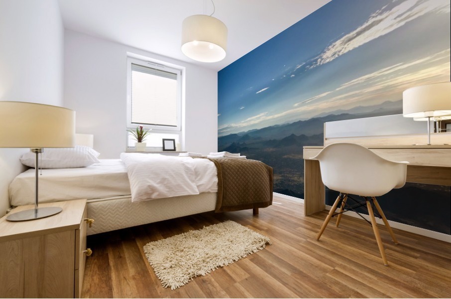 Looking Down Mural print