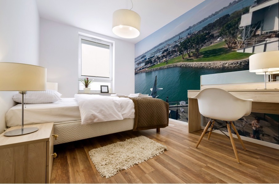 Navy View Mural print