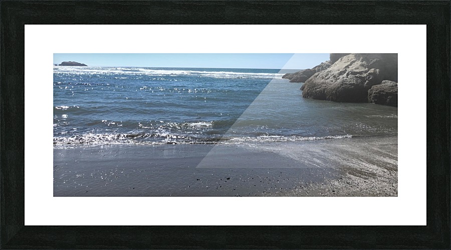 Ocean Wayside Picture Frame print