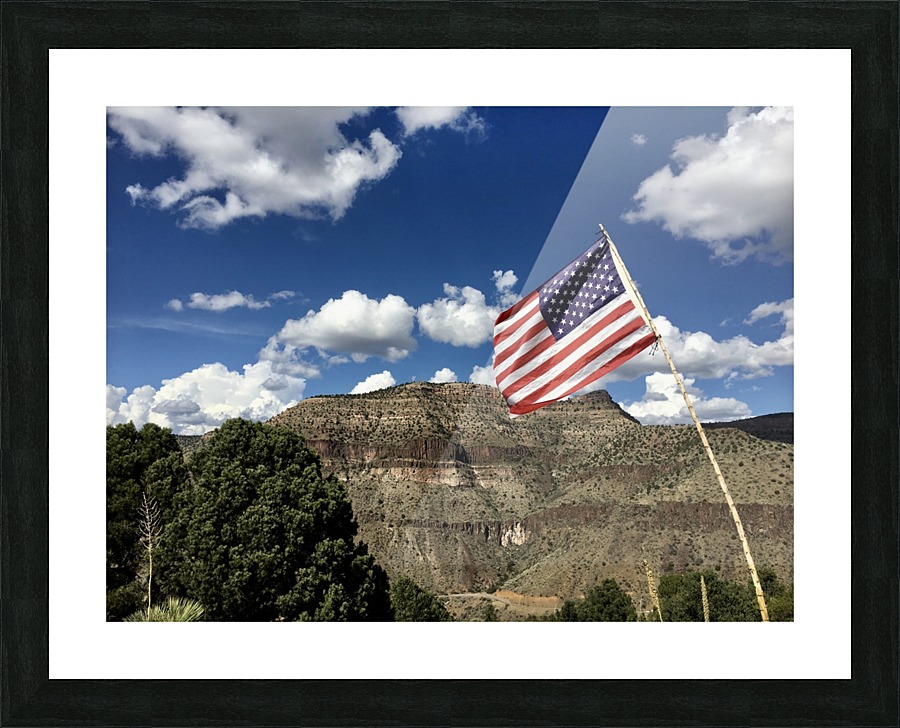 America  Picture Frame print