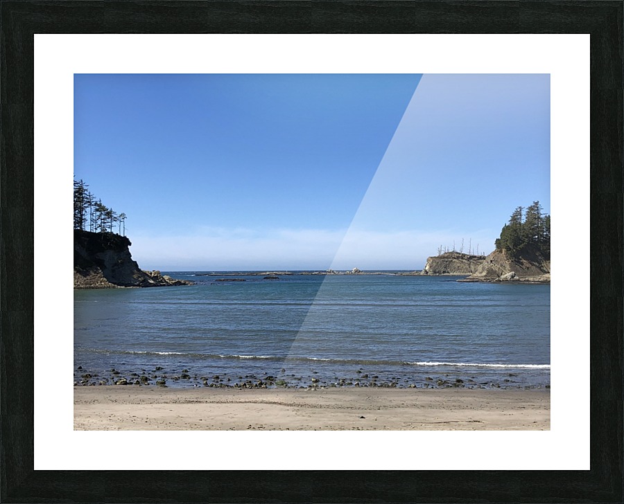 Beach Spot Picture Frame print