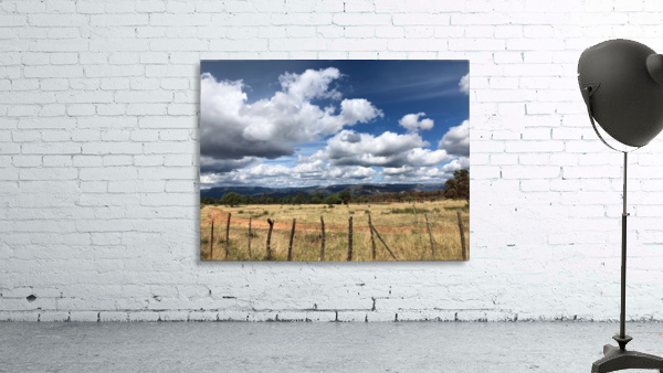 Fields of Clouds Wall Preview