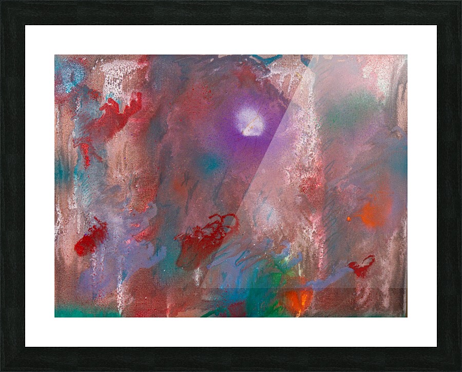 WOLVES IN THE MOONLIGHT Picture Frame print