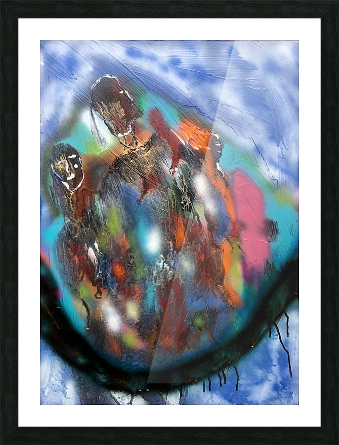 VISITORS Picture Frame print