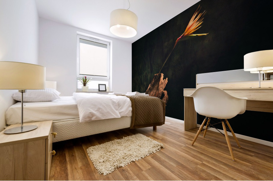 A vol doiseau Mural print