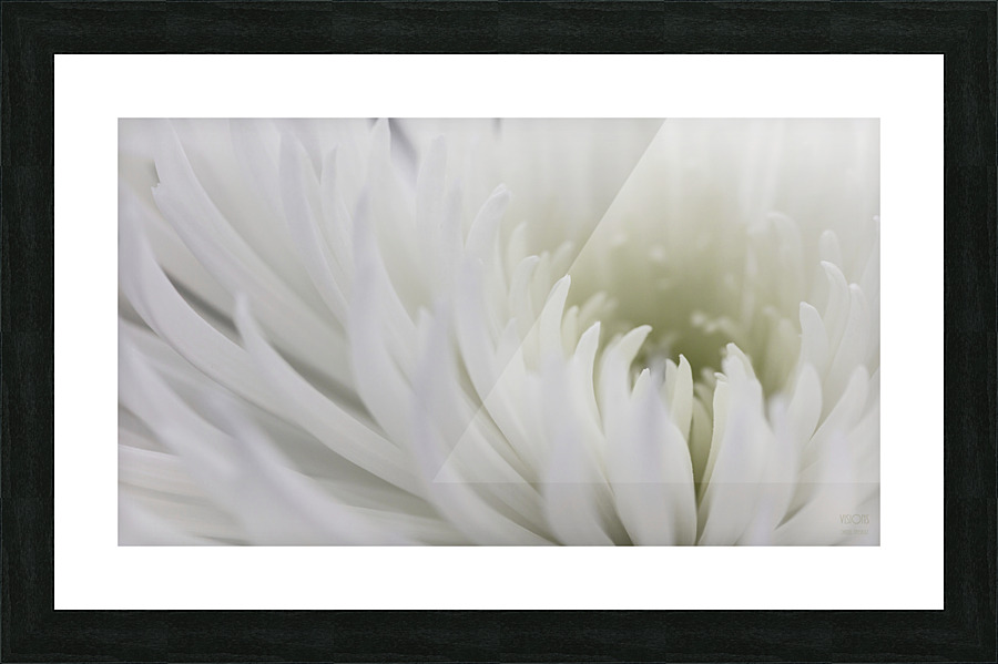 White Mood 2 Picture Frame print