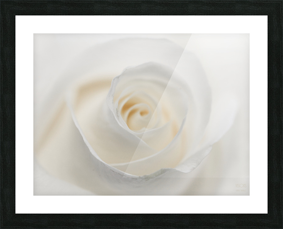 White Mood 3 Picture Frame print