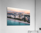 South Beach Sunset Acrylic Print