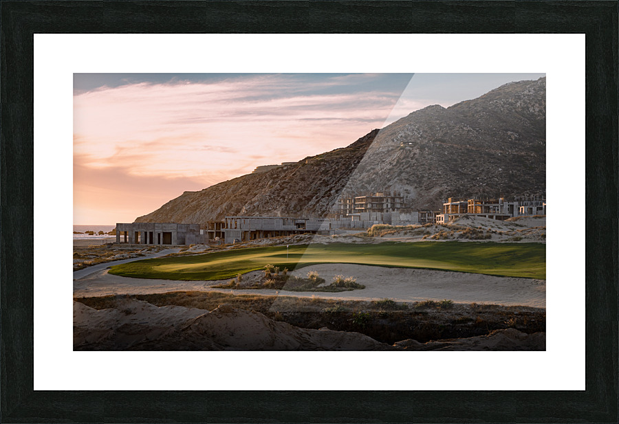 18th Hole Picture Frame print
