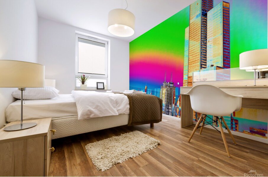 architectural Illusion  CRC Mural print