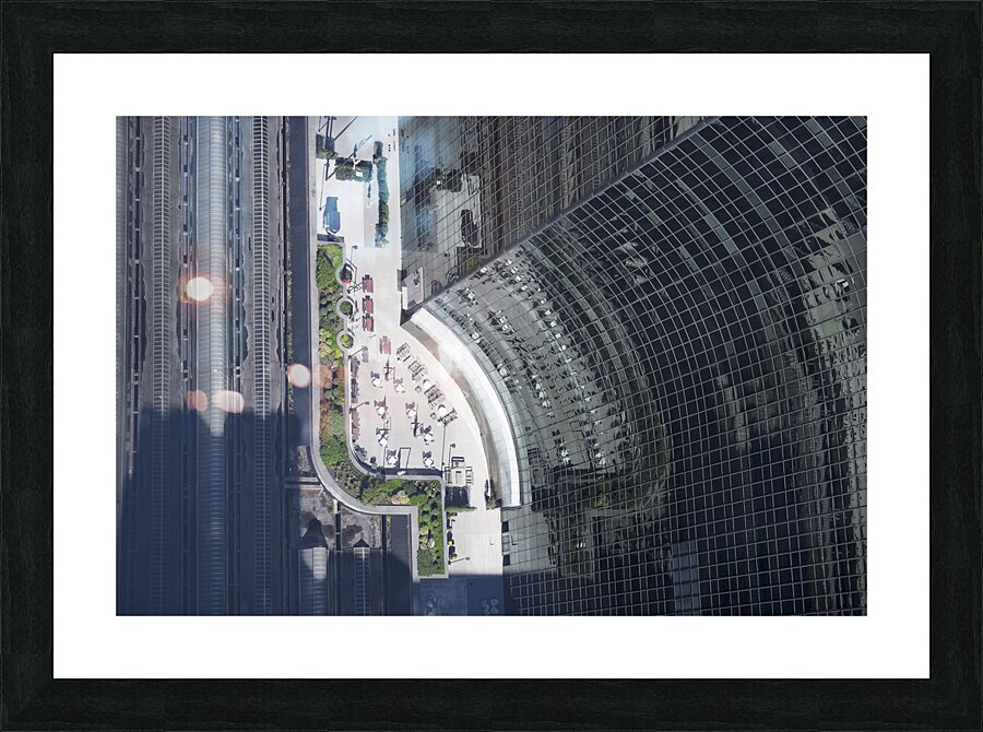 Birds Eye Picture Frame print