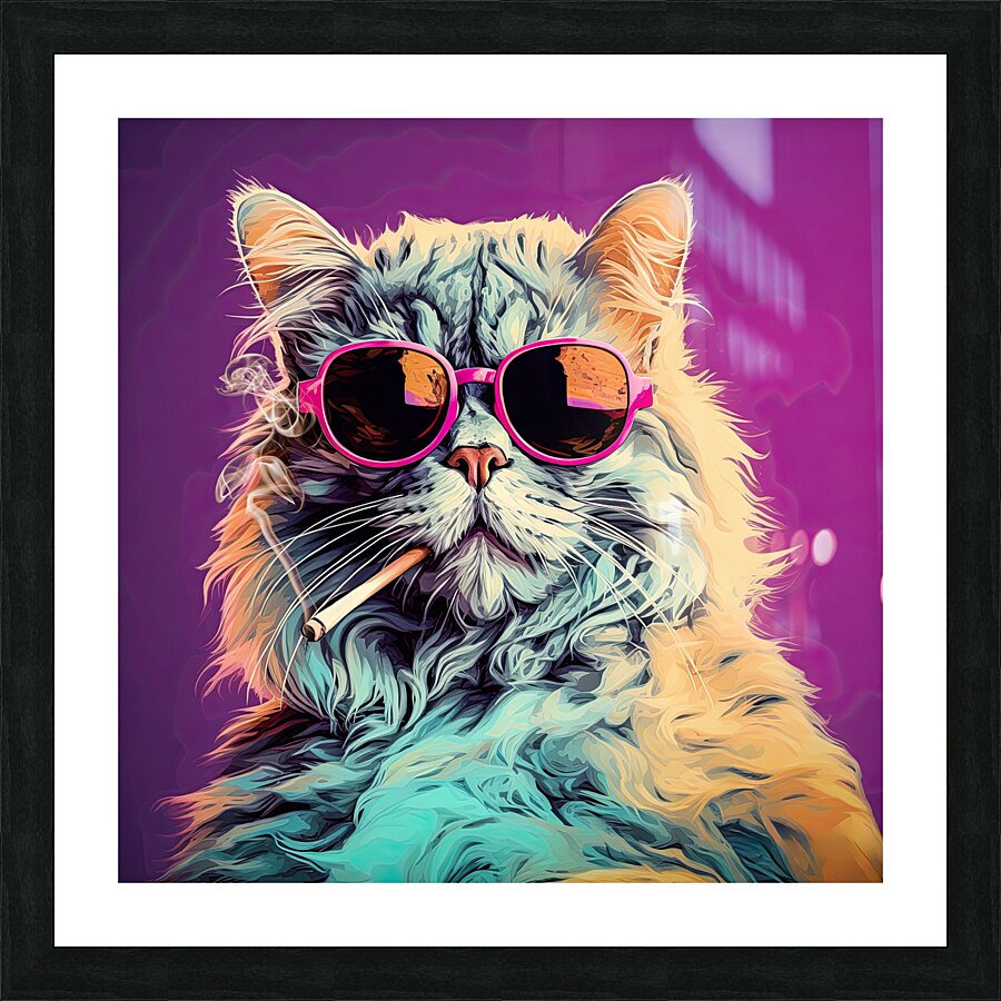 Cool Cat by Harold Ninek Wall Art