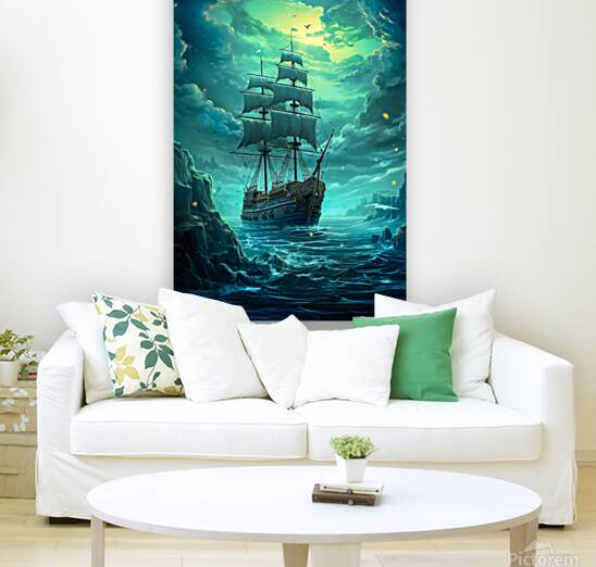 Moonlight Galleon Reproduction