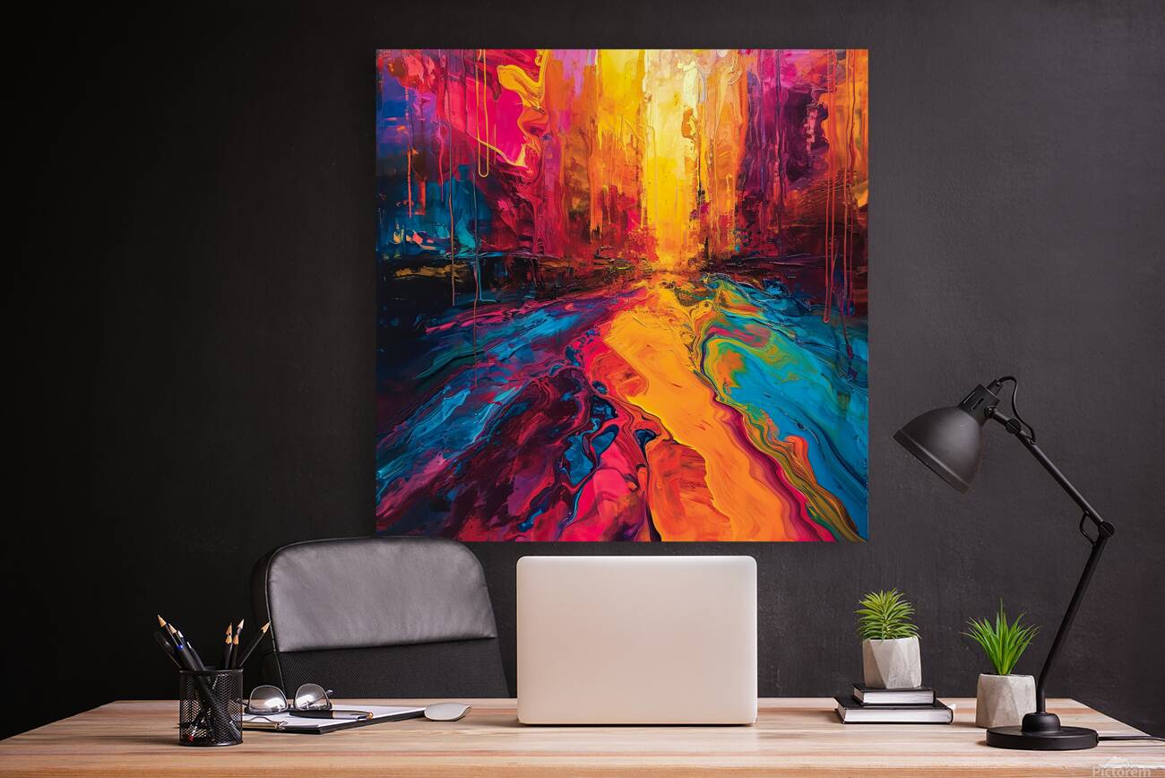 34th Street Sunset Reproduction