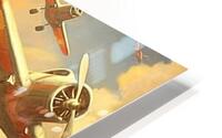 Flygirl HD Metal print