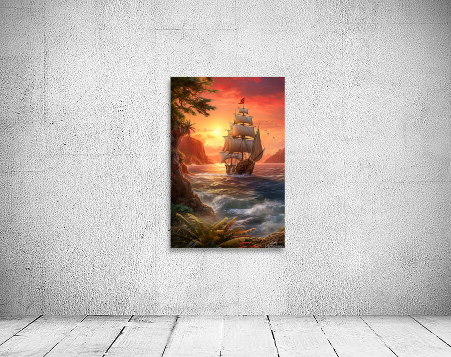 Approaching Shore Wall Preview